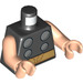 LEGO Sort Thor med Korte ben Minifig Torso (973 / 76382)