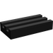 LEGO Black Tile 1 x 2 with Grille (Undetermined)