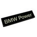 LEGO Černá Dlaždice 1 x 4 s &#039;BMW Power&#039; Samolepka (2431)