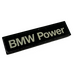 LEGO Black Tile 1 x 4 with &#039;BMW Power&#039; Sticker (2431)