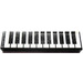 LEGO Black Tile 1 x 4 with Piano Keyboard Sticker (2431)