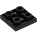 LEGO Black Tile 2 x 2 Inverted (11203)