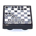 LEGO Noir Tuile 2 x 2 Inversé avec Chess Autocollant (11203)