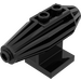 LEGO Zwart Tegel 2 x 2 met Straalmotor (30358)