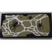 LEGO Black Tile 2 x 4 with Spiders and Web Sticker (87079)