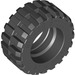 LEGO Black Tire Ø30.4 x 14 with Offset Tread and No band (30391)