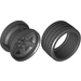 LEGO Black Tire 68.8 x 36 ZR with Rim 56 X 34 with 3 Holes
