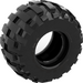 LEGO Black Tire Ø68.8 x 40 Q Balloon (2995)