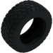 LEGO Black Tire 87.9 x 36 (4455)