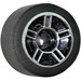 LEGO Sort Tire, Low Profile, Narrow Ø14.58 X 6.24 with Rim Ø11.2 X 6.2 with Hole and Silver Spokes Design