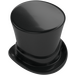 LEGO Black Top Hat with Upturned Brim (27149)