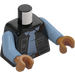 LEGO Zwart Minifiguur Torso