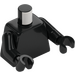 LEGO Negro Torso con Brazos y Manos (73403 / 76382)