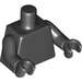 LEGO Black Torso with Arms and Hands (76382 / 88585)