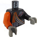 LEGO Black Torso with Belts, Belt with Accessoirs, Planet (973)