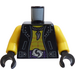LEGO Noir Torse avec jacket (973)