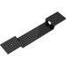 LEGO Zwart Treinbasis 6 x 34 Split-Level met buizen aan de onderzijde en 1 gat aan elk uiteinde (2972)