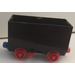 LEGO Black Train Battery Box Car