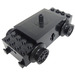 LEGO Schwarz Zug Motor, 12V 3 runde Kontaktlöcher
