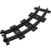 LEGO Black Train Track Curved 45 (85976)