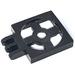 LEGO Black Turntable 2 x 2 Plate Base with Hinge