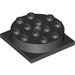 LEGO Black Turntable 4 x 4 Base with Same Color Top (73603 / 85753)