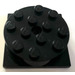 LEGO Noir Turntable avec Noir Plat Base