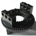LEGO Black Turntable with Technic Bricks Attached