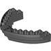 LEGO Zwart UpperPart Stem 16 x 12 x 2.33 (14740 / 64645)