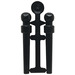 LEGO Negro Wands en Sprue (36752)