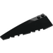 레고 검은색 쐐기 10 x 3 x 1 더블 둥근 왼쪽 (50955)