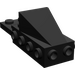 LEGO Black Wedge 2 x 3 with Brick 2 x 4 Side Studs and Plate 2 x 2 (2336)