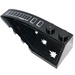 LEGO Black Wedge 2 x 6 Double Left with 3 White Bullet Holes and Air Outlet Grille Sticker (41748)