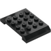 LEGO Black Wedge 4 x 6 x 0.7 Double (32739)