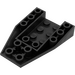 LEGO Black Wedge 6 x 4 Inverted (4856)