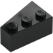 LEGO Black Wedge Brick 3 x 2 Right (6564)