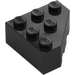 LEGO Black Wedge Brick 3 x 3 without Corner (30505)