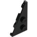 레고 검은색 쐐기 그릇 2 x 4 날개 왼쪽 (65429)