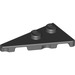 LEGO Black Wedge Plate 2 x 4 Wing Left (65429)