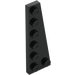 LEGO Black Wedge Plate 2 x 6 Right (78444)