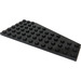 LEGO Sort Kile Plade 6 x 12 Vinge Venstre (3632 / 30355)