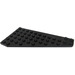 LEGO Black Wedge Plate 7 x 12 Wing Left (3586)