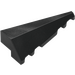 LEGO Black Wedge Slope 2 x 5 (45°) Right  (3505)