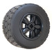 LEGO Black Wheel 30 x 20 with Tyre 49,5 x 20