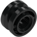 LEGO Black Wheel Rim Ø11.2 x 8 with Centre Groove (42610)