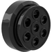 LEGO Black Wheel Rim Ø30 x 12.7 Stepped (2695)