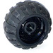 LEGO Black Wheel Rim Ø30 x 20 with No Pinholes, with Reinforced Rim with Tire Balloon Wide Ø43 X 26