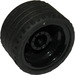 LEGO Negro Wheel Rim Ø30 x 20 with No Pinholes, with Reinforced Rim with Tire Low Wide Ø37 X 22