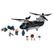 LEGO Schwarz Widow&#039;s Helicopter Chase 76162