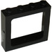 LEGO Black Window Frame 1 x 4 x 3 Recessed Studs (4033)